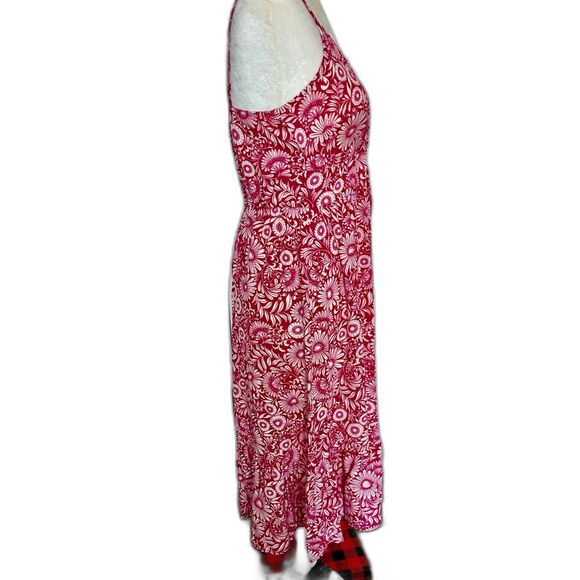 NWT Second Generation Brand Faux Wrap Style Sundress in Pink Size S - Picture 5 of 6